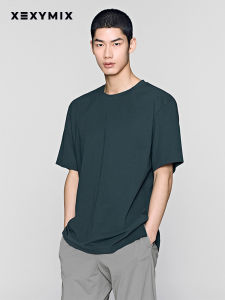 Men Basic Loose Simple Casual T-Shirt