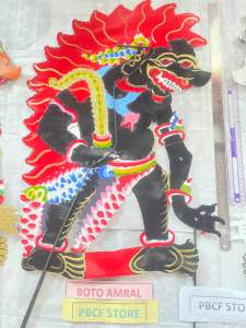 Wayang BUTO RATON KUMBOKARNO AMRAL DOSOMUKO RAHWONO
