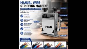 Máy Tước Dây Xốp 70mm Hướng Dẫn Sử Dụng/Tự Động Dụng Cụ Bóc Vỏ Cáp Đồng Hiệu Quả Cao Đa Chức Năng Tay Cầm Cong