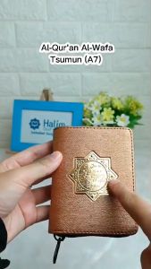 Al Quran Al Wafa A7 Saku Pocket Resleting - AlQuran Kecil Mini oleh oleh haji umroh