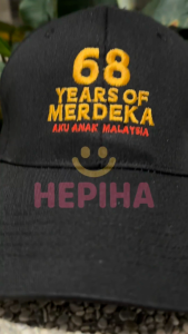 Baseball Cap Malaysia Merdeka 68 Anniversary 2025 Special Edition
