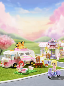 Đồ chơi - KEEPPLAY - 33019 Bộ xếp hình xe cắm trại