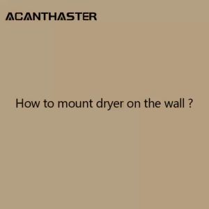 Acanthaster Wall-mounting Kit for GDZ50-303(E/M) Clothes Dryer