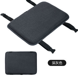 Modern Simple Style Student Seat Cushion Breathable Long Sitting Sponge Pad Flippable Versatile Linen Material Home Fabric