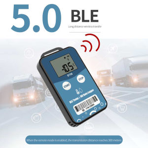 Bluetooth Temperature Humidity Data Logger BT06 Digital Datalogger Wireless PDF Recorder for Cold-chain Transport Warehouse