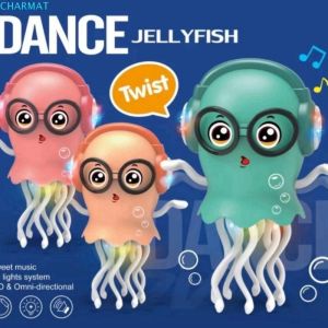 Oldlaiben Funny Magical Dancing Octopus Toy Light with Music Induction Electric Toy Creative Kids Toy Gift