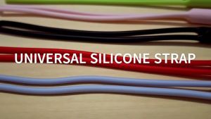 Risefully 1pc Universal Silicone Hand Landyard For Phone Case Wrist Strap Anti-Lost Straps