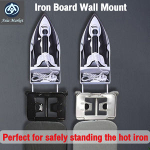 Iron Board Rack Wall Mount Door Storage Rack Holder Hanger Cupboard Iron Machine Stand