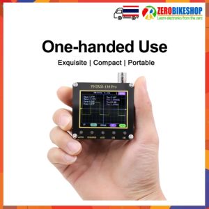 PRO DSO138 PRO Oscilloscope ขนาดพกพา สำหรับวัดสัญญาณทางไฟฟ้า งานซ่อม ห้องแลปเรียนรู้ 1 ชูด โปรโมชั่น FNIRSI-138 ระบบ ZEROBIKE