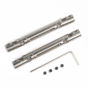 Steel Drive Shaft CVD Driveshaft with Shaft Sleeve for MN-82 1/12 RC Car MN82 Crawler Cherokee Model Metal Upgrade Accessories