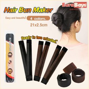 E.B. Magic Hair Bun Maker Hair Styling Clip Magic Bun Maker Donut Style Tool Twist Hair Tool