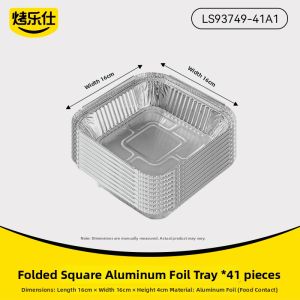 KAULUS | Air Fryer & Oven Baking Disposable Aluminum Foil Trays