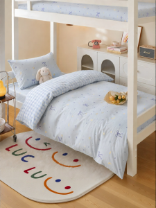 BEIPIN | Printed Cotton Student Dormitory Bedding Set 3 Pieces