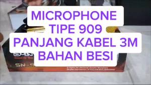 MIC KABEL MICROPHONE KABEL SONY SN909 SN 909 MIC SONY JACK-6.5MM