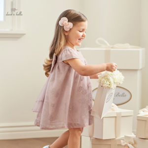 Váy Công Chúa Dave Bella Cho Bé Gái Mùa Hè Kiểu Dáng Chữ A Phối Lưới Dài Đến Đầu Gối Thiết Kế Giản Dị Sang Trọng Quyến Rũ Dễ Thương Ngọt Ngào Thích Hợp Cho Các Bữa Tiệc - Mã Sản Phẩm: DB2241010