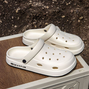 MIDANGDANG | Anti-Slip Beach Hole Sandals EVA Soft Sole Closed Toe Slippers