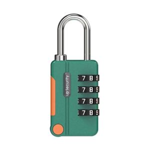 Anti-theft TSA 4 Digit Combination Lock Customs Password Lock Suitcase Luggage Coded Lock Cabinet Lock Contrast Color Padlock