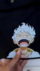 PAKET USAHA Boxer Luffy Gear 5 Boxer One Piece Sablon MD DTF Celana Boxer pria dewasa