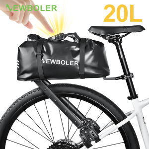 NEWBOLER | NEWBOLER Aluminum Alloy Bicycle Luggage Carrier Passcode Lock Bikepacking Suitable For MTB And Gravel Bike Bicycle Rack Shelf