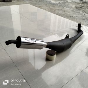 knalpot FIZ R AHM Standar Racing Hitam Crom tornado alfa jetcool rc100 bravo suara garing