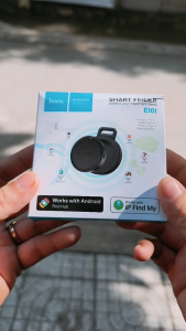 [Dùng cho Android và cả IOS] Thiết bị định vị UWB Hoco E101 định vị xe cộ thú cưng trẻ em đồ vật hành lý chìa khóa - NHẤT TÍN Authorised Store