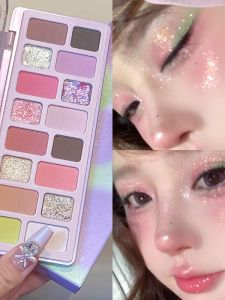 TIANKE | Clear Fantasy Pink and Green Eyeshadow Palette