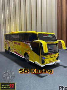 Miniatur Bus Oleng Mainan Anak viralll Bersuara Basuri