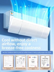 Cute Wall-mounted Air Conditioner Deflector For Preventing Direct Blowing