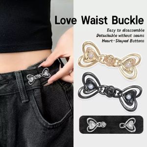 Love Waist Button Metal Nail-free and Seam-free Button Waist Size Change Button Fashionable Adjustable Waist Tool