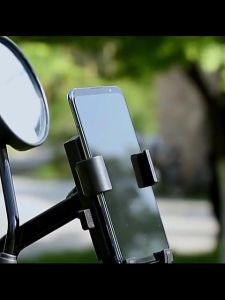Motorcycle Mobile Phone Bracket Automatic Rearview Mirror Navigation Bracket