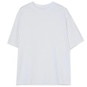 MIANXIANSHENG | Heavyweight High-Count White Cotton Mens Summer Tee