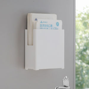 Entry Door Rear Magnetic Suction Mask Storage Box Door Magnet Wall-Mounted Mask Box For Home Hallway Umbrella Stand For Home