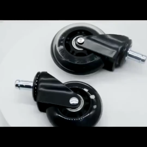 SG In Stock  3 Inch Universal Silent Wheel Safety Roller 5pcs/Set Office Chair Caster Replacement 60kg Swivel Rubber Soft.