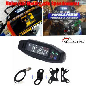 🚀เครื่องวัดระดับน้ำมันเครื่องวัดความเร็วมอเตอร์ไซด์เครื่องวัดความเร็วรอบเครื่องมิเตอร์ดิจิตอลอเนกประสงค์แผงหน้าปัดสัญญาณไฟแสดงสถานะเลี้ยวใหม่ล่าสุด