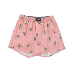 Lucky Cat Subreef Dark Island Couple Cotton Boxer Shorts Underwear Mens and Womens Home Pants Arrow Pants Pajama Pants Large Size