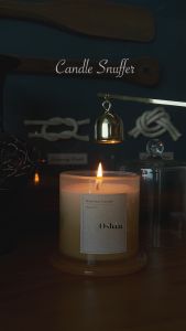 Oshin | Stainless Steel Candle Tool Kit 3-in-1 | Candle Snuffer | Wick Trimmer | Wick Dipper | Aroma | Home Fragrance
