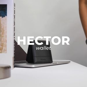 VONA Hector Wallet - Dompet Pria Kulit PU Premium Pendek Lipat Tiga