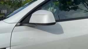 Tesla Model 3 Y YL Juniper Cao Nguyên Gương Chiếu Hậu Bao Da Bảo Vệ Cạnh Viền Dải ABS Nội Thất Đúc Phụ Kiện Cho 2017-2025