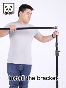 200cm x 200cm* 4 clips /6ft x 6ft Heavy Duty Background Stand Backdrop Support System Kit with 4clips