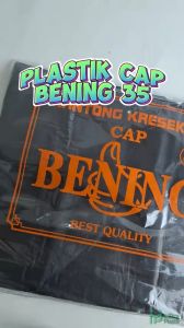 Kantong Plastik Lebar 35 Kresek HD Ekonomis Tebal Murah isi 34 pcs Daur Ulang