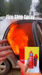 Mini Fire Extinguisher for Home Car Motor Portable Equipment with Portable Stand Fire Stop