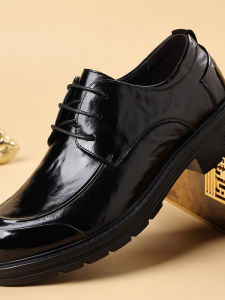 Business Formal Leather Shoes Black Genuine Leather