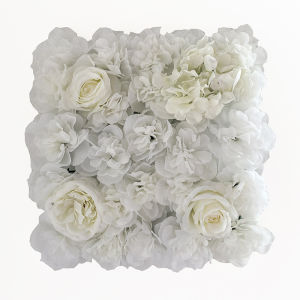 Realistic Floral Wall Wedding Background Decoration