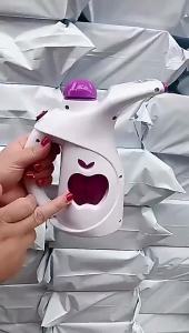 รีดผ้าด้วยไอน้ำแบบมือถือ รีดผ้าในบ้านพร้อมแผ่นรอง ขนาดเล็ก พกพาได้ แนวตั้ง ไอน้ำขนาดใหญ่ สำหรับใช้ในร้านเสื้อผ้า