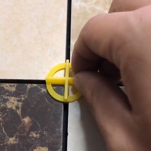 【Local Warehouse】100pcs/lot 1.5mm 2mm 3mm Reusable Tile Cross Wedge for Flooring Wall Tile Carrelage Leveling System Leveler Construction Tool ZZY-Tile-Leveling-System