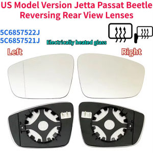 5C6857522J 5C6857521J for VW American US Model Version Jetta Passat Beetle Car Exterior Side View Door Mirror Heated Glass