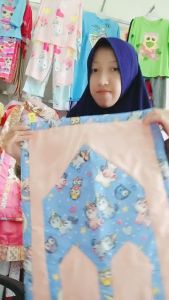 (COD) Mukena anak kuda poni perempuan terbaru