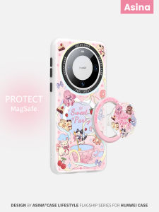 Asina | Magnetic Flip Phone Case with Stand Full Protection Cute