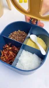 Tempat Bumbu 4 Sekat Berkualitas Tinggi untuk Dapur Rapi Anda - Beli Sekarang