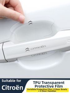 Scratch-Resistant Door Handle Protector for Citroen C3LC3XR and C4LC6C4 Versailles C5X
